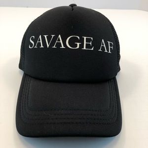 Savage AF SnapBack Trucker Cap